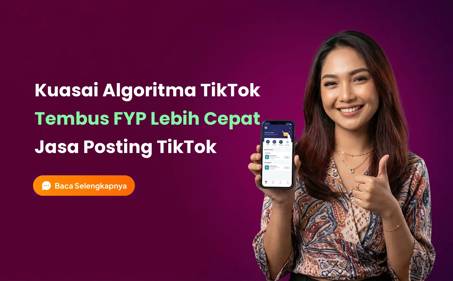 Kuasai Algoritma TikTok, Tembus FYP Lewat Jasa Posting TikTok